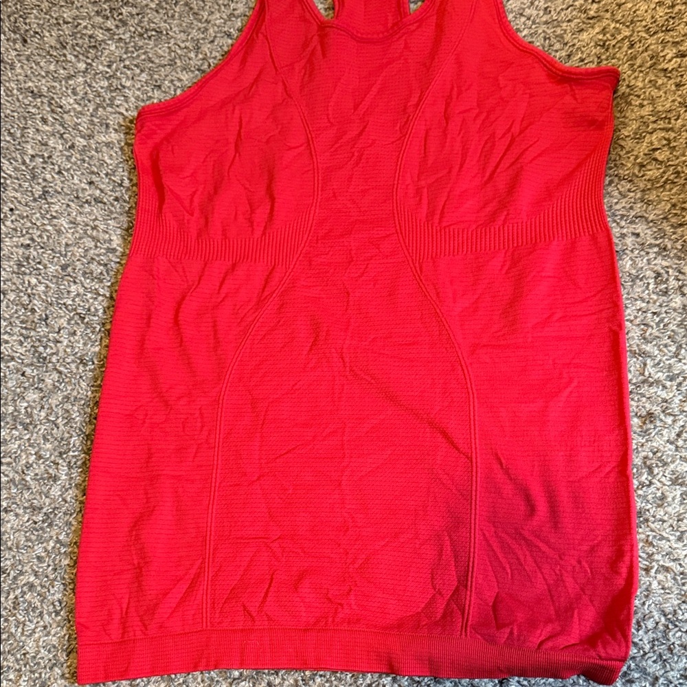 Red Racerback Tank Top - Picture 4 of 4